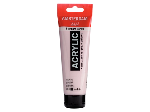 Een Acrylverf Amsterdam 120 ml 361 lichtrose koop je bij Terpen Tijn