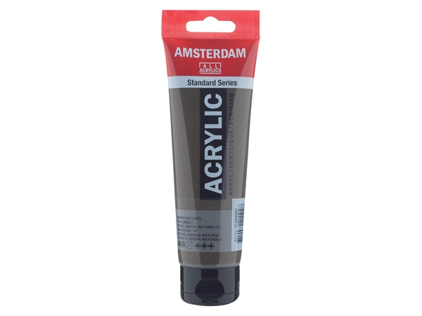 Een Acrylverf Amsterdam 120 ml 408 rauwe omber koop je bij Terpen Tijn