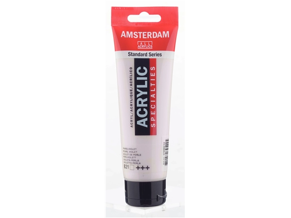 Een Acrylverf Amsterdam 120 ml 821 parelviolet koop je bij Terpen Tijn