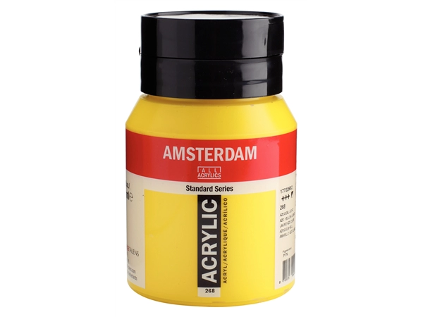 Een Acrylverf Amsterdam 500 ml 268 azogeel licht koop je bij Terpen Tijn