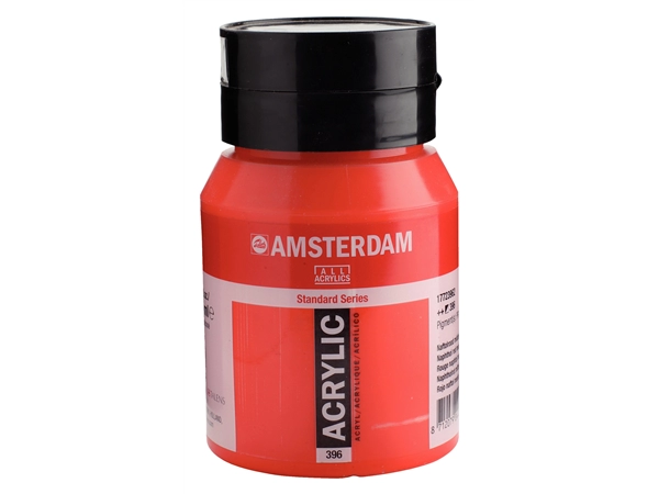 Een Acrylverf Amsterdam 500 ml 396 naftolrood middel koop je bij Terpen Tijn