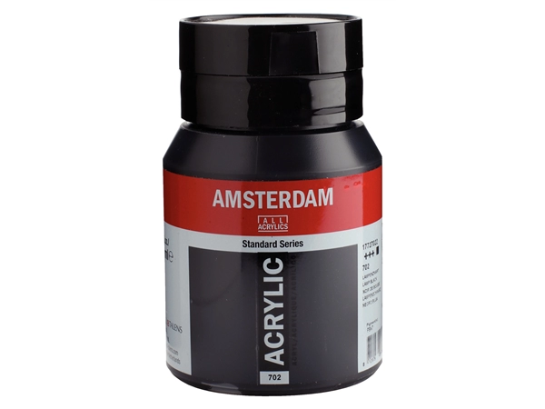 Een Acrylverf Amsterdam 500 ml 702 lampzwart koop je bij Terpen Tijn