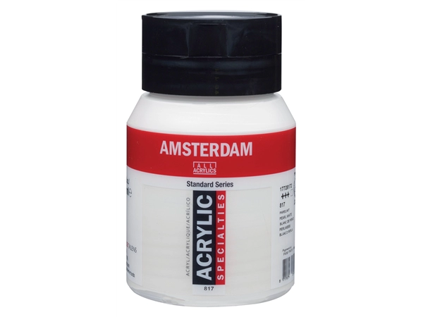 Een Acrylverf Amsterdam 500 ml 817 parelwit koop je bij Terpen Tijn