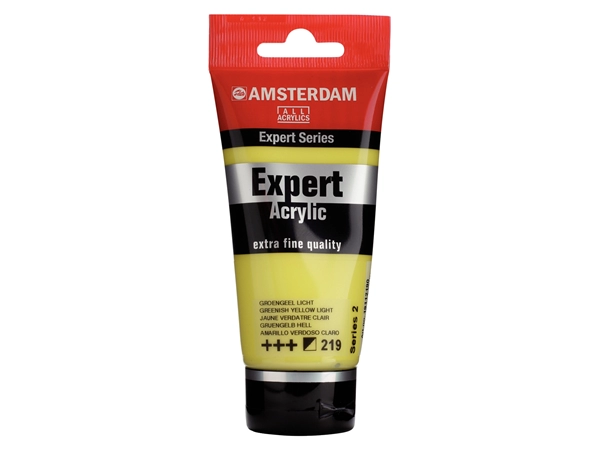 Een Acrylverf Amsterdam Expert 75 ml 219 groengeel licht koop je bij Terpen Tijn