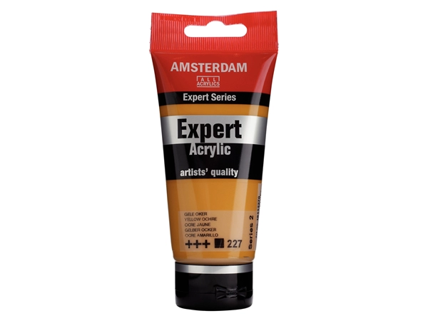 Een Acrylverf Amsterdam Expert 75 ml 227 gele oker koop je bij Terpen Tijn