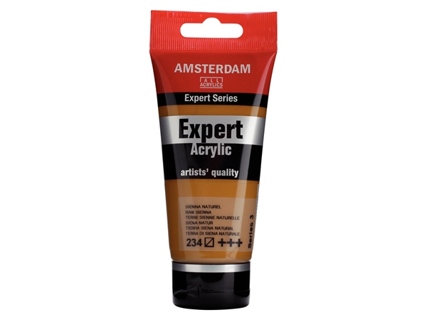 Een Acrylverf Amsterdam Expert 75 ml 234 sienna naturel koop je bij Terpen Tijn