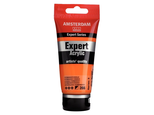 Een Acrylverf Amsterdam Expert 75 ml 266 permanentoranje koop je bij Terpen Tijn