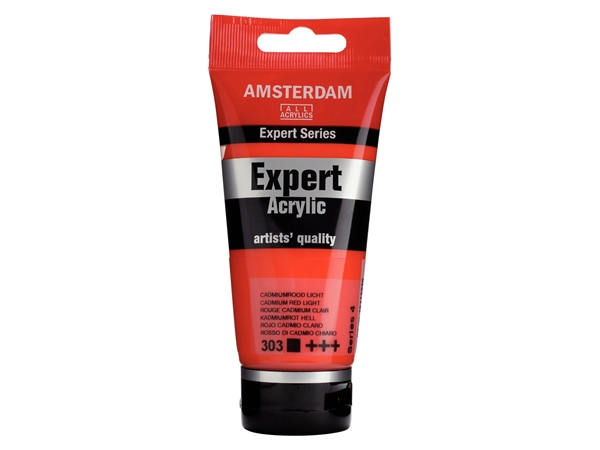 Een Acrylverf Amsterdam Expert 75 ml 303 cadmiumrood licht koop je bij Terpen Tijn