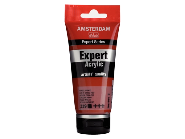 Een Acrylverf Amsterdam Expert 75 ml 339 engelsrood koop je bij Terpen Tijn