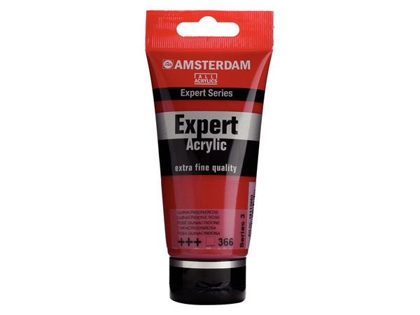 Een Acrylverf Amsterdam Expert 75 ml 366 quinacridonerose koop je bij Terpen Tijn