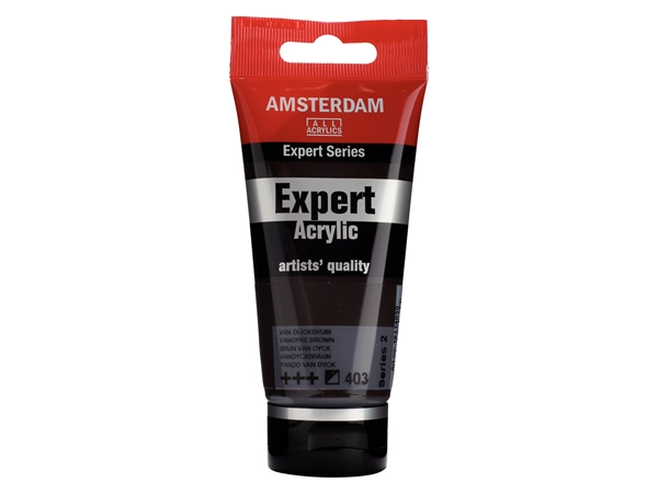 Een Acrylverf Amsterdam Expert 75 ml 403 van dijckbruin koop je bij Terpen Tijn