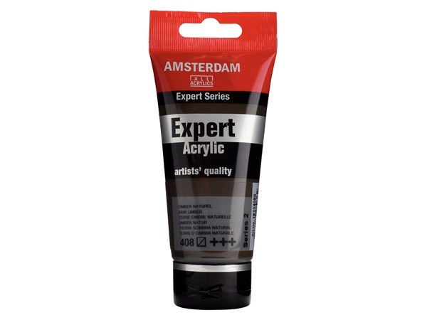 Een Acrylverf Amsterdam Expert 75 ml 408 omber naturel koop je bij Terpen Tijn