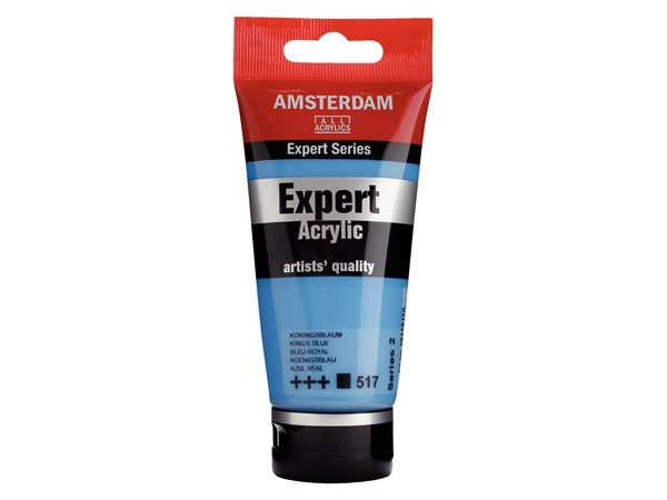 Een Acrylverf Amsterdam Expert 75 ml 517 koningsblauw koop je bij Terpen Tijn