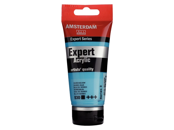 Een Acrylverf Amsterdam Expert 75 ml 530 sevresblauw koop je bij Terpen Tijn