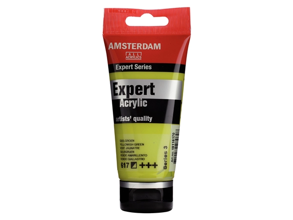 Een Acrylverf Amsterdam Expert 75 ml 617 geelgroen koop je bij Terpen Tijn