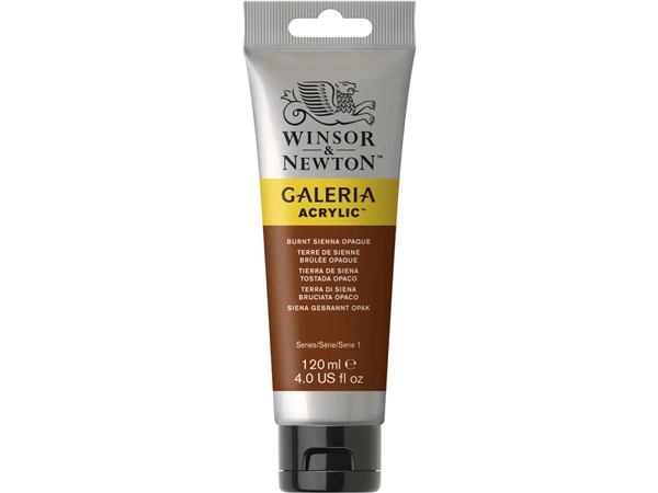 Een Acrylverf Galeria 120 ml 077 burnt sienna opaque koop je bij Terpen Tijn