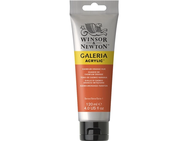 Een Acrylverf Galeria 120 ml 090 cadmium orange hue koop je bij Terpen Tijn