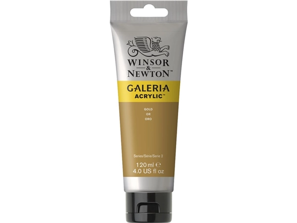 Een Acrylverf Galeria 120 ml 283 metallic gold koop je bij Terpen Tijn