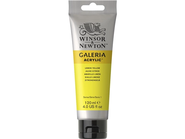 Een Acrylverf Galeria 120 ml 346 lemon yellow koop je bij Terpen Tijn