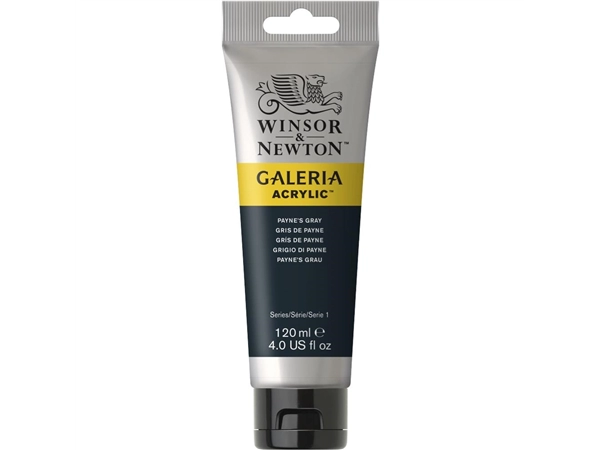 Een Acrylverf Galeria 120 ml 465 Paynes grey koop je bij Terpen Tijn