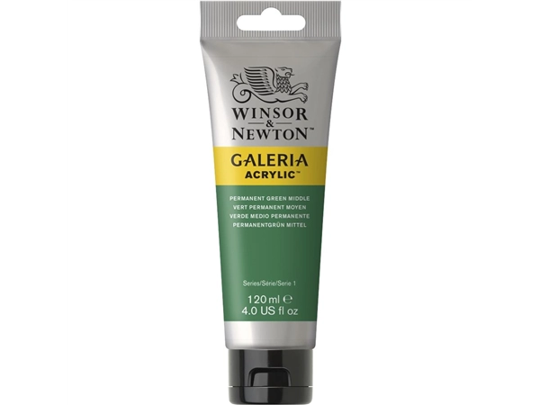 Een Acrylverf Galeria 120 ml 484 permanent green middle koop je bij Terpen Tijn