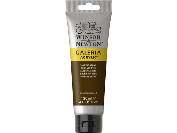 Een Acrylverf Galeria 120 ml 676 Vandycke brown koop je bij Terpen Tijn