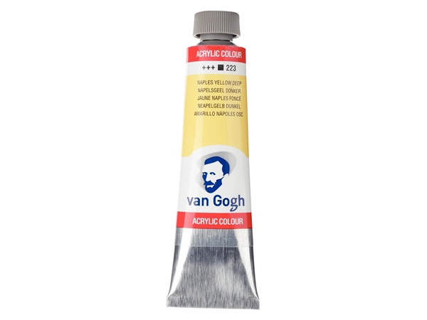 Een Acrylverf Van Gogh 40 ml 223 napelsgeel donker koop je bij Terpen Tijn