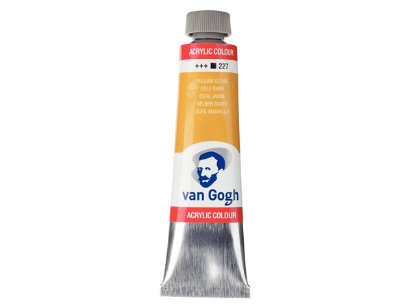 Een Acrylverf Van Gogh 40 ml 227 gele oker koop je bij Terpen Tijn