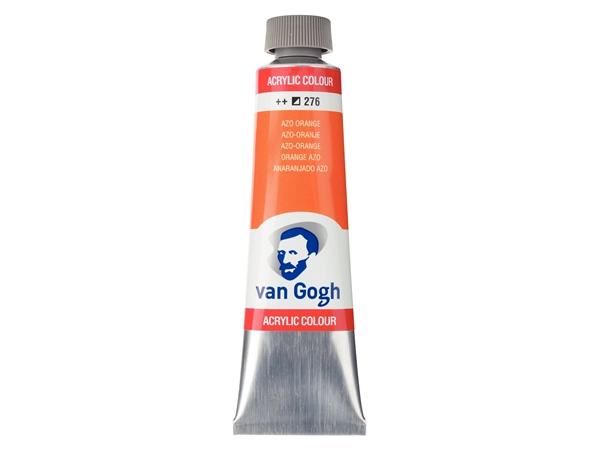 Een Acrylverf Van Gogh 40 ml 276 azo-oranje koop je bij Terpen Tijn