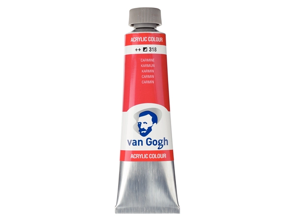 Een Acrylverf Van Gogh 40 ml 318 karmijn koop je bij Terpen Tijn