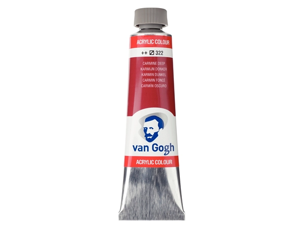 Een Acrylverf Van Gogh 40 ml 322 karmijn donker koop je bij Terpen Tijn