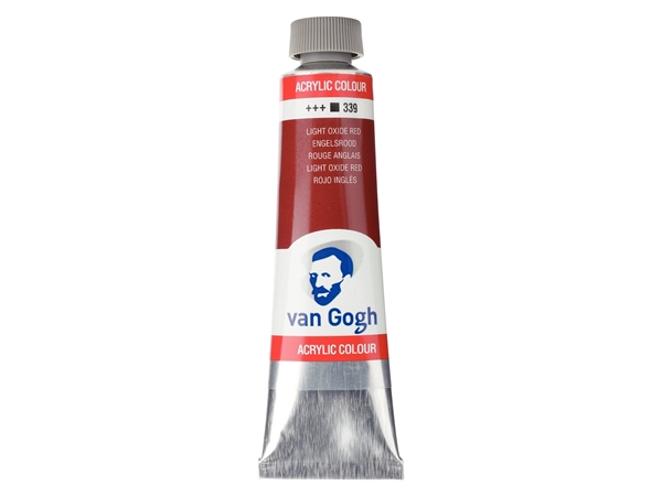 Een Acrylverf Van Gogh 40 ml 339 engelsrood koop je bij Terpen Tijn