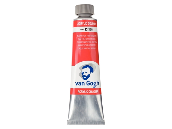 Een Acrylverf Van Gogh 40 ml 396 naftolrood middel koop je bij Terpen Tijn