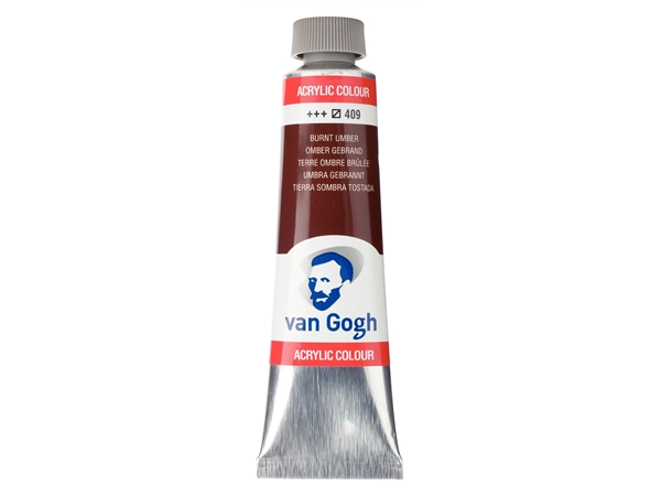 Een Acrylverf Van Gogh 40 ml 409 omber gebrand koop je bij Terpen Tijn