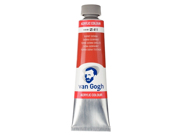 Een Acrylverf Van Gogh 40 ml 411 sienna gebrand koop je bij Terpen Tijn