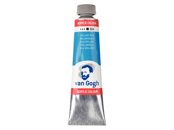 Een Acrylverf Van Gogh 40 ml 564 briljantblauw koop je bij Terpen Tijn