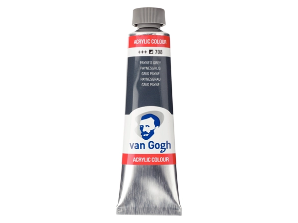 Een Acrylverf Van Gogh 40 ml 708 Paynesgrijs koop je bij Terpen Tijn