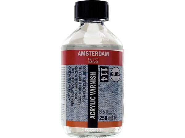 Een Acrylvernis glans 250 ml Amsterdam koop je bij Terpen Tijn