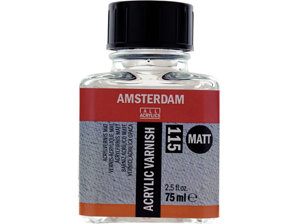 Een Acrylvernis mat 75 ml Amsterdam koop je bij Terpen Tijn