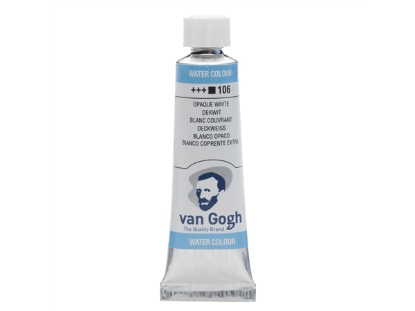 Een Aquarelverf Van Gogh 10 ml 106 wit extra dekkend koop je bij Terpen Tijn