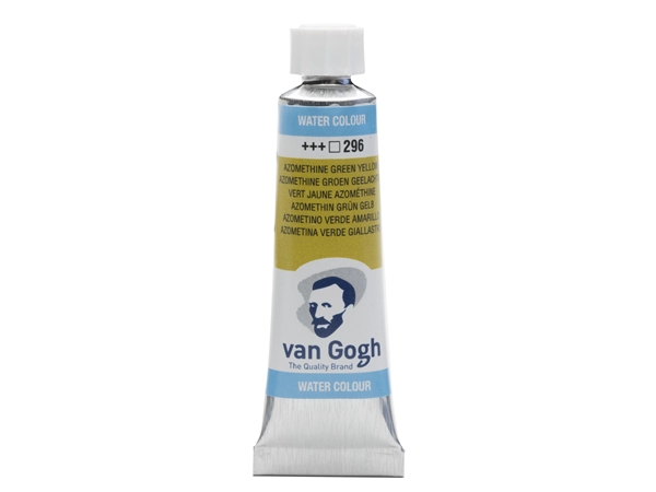 Een Aquarelverf Van Gogh 10 ml 296 azo groen geelachtig koop je bij Terpen Tijn