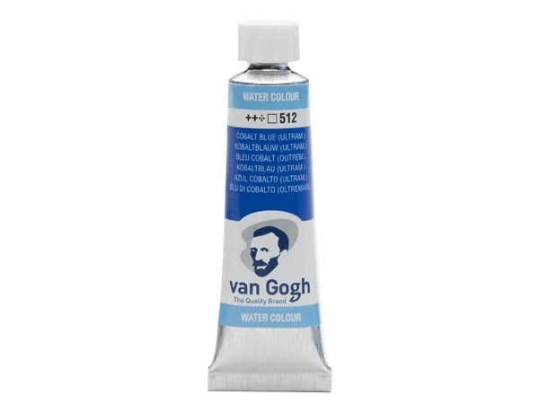 Een Aquarelverf Van Gogh 10 ml 512 kobaltblauw ultramarijn koop je bij Terpen Tijn