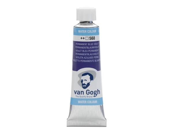 Een Aquarelverf Van Gogh 10 ml 568 perm blauwviolet koop je bij Terpen Tijn