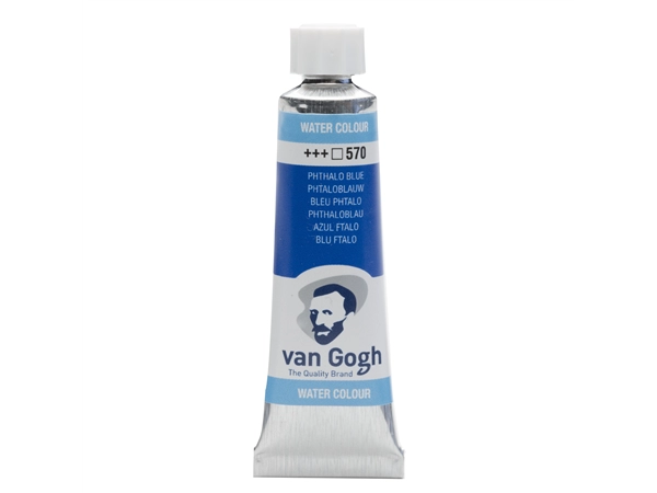 Een Aquarelverf Van Gogh 10 ml 570 phtaloblauw koop je bij Terpen Tijn