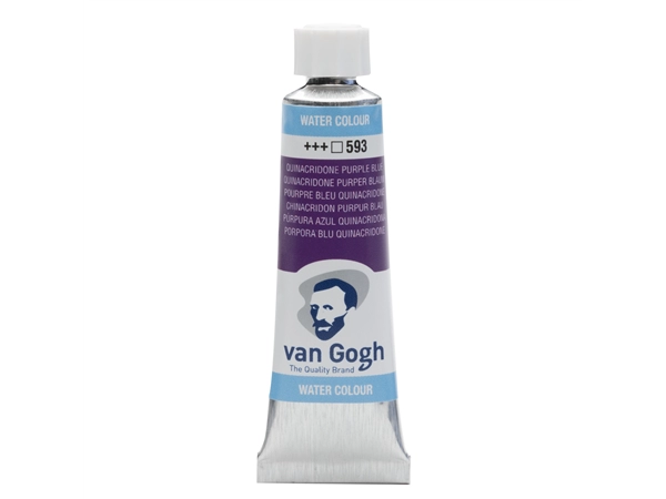 Een Aquarelverf Van Gogh 10 ml 593 quinacridone purper blauw koop je bij Terpen Tijn