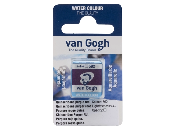 Een Aquarelverf Van Gogh half 592 quinacridone purper rood koop je bij Terpen Tijn