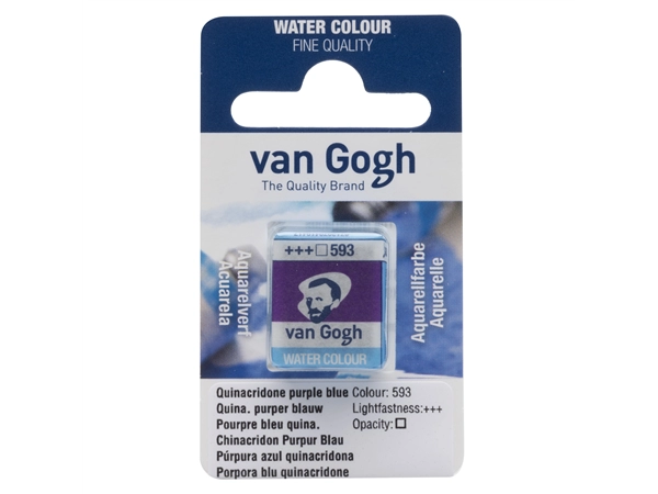 Een Aquarelverf Van Gogh half 593 quinacridone purper blauw koop je bij Terpen Tijn