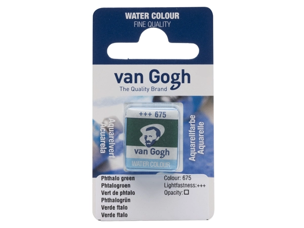 Een Aquarelverf Van Gogh half 675 phtalogroen koop je bij Terpen Tijn