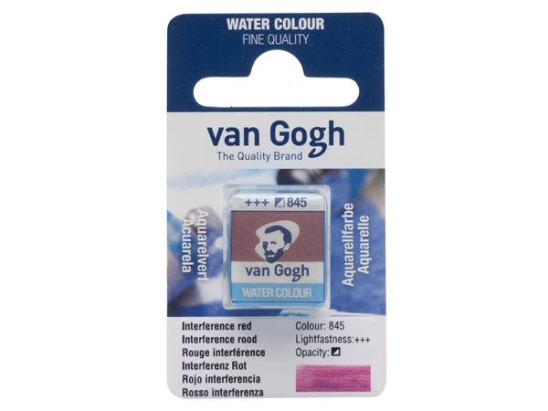 Een Aquarelverf Van Gogh half 845 interference rood koop je bij Terpen Tijn