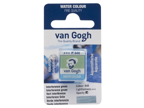 Een Aquarelverf Van Gogh half 848 interference groen koop je bij Terpen Tijn